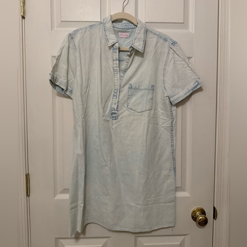 Pink Lily denim dress